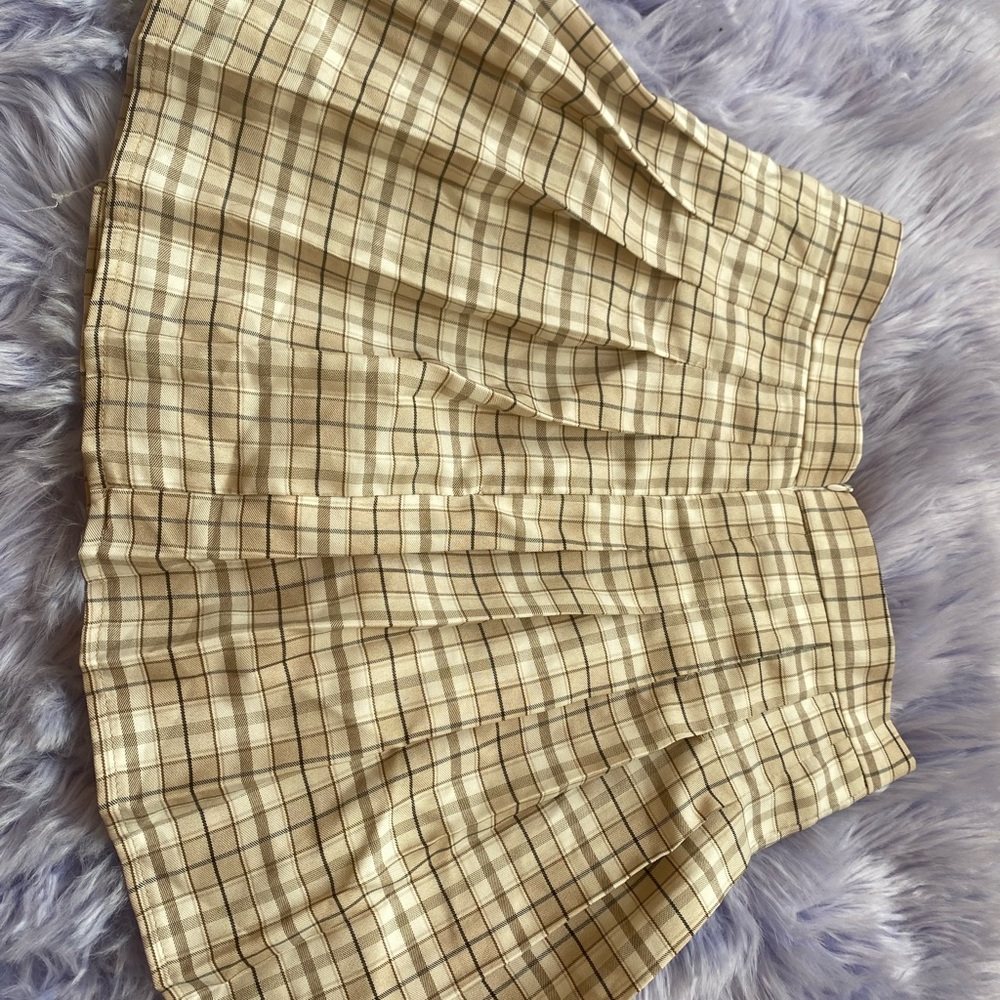 Brand new womens plaid skirt